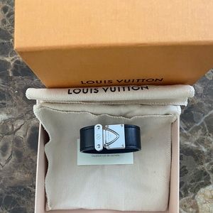 Louis Vuitton Leather Bracelet